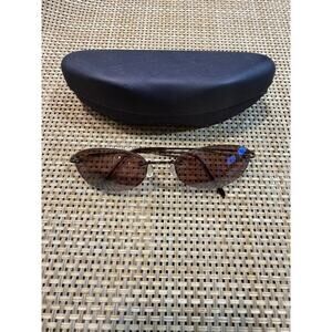 Maui Jim RIMLESS Copper Stainless Frame/ Bronze Lenses!